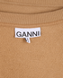 Ganni Isoli Jumper, &pound;80, Clothing, Tan, Cotton, Other view