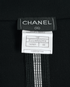 Chanel 99P Stripes Cardigan, &pound;395, Clothing, Black, Wool, Other view