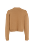 Gucci Intarsia-Knit Logo Jumper, &pound;290, Clothing, Tan, Wool, Back view