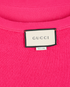 Gucci Bear Embroidered Jumper, &pound;260, Clothing, Pink, Cotton, Other view