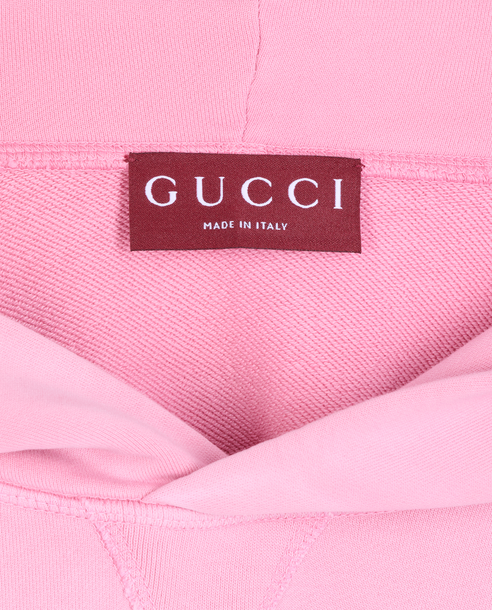 Gucci Embroidered Interlocking G Hoodie, &pound;395, Clothing, Pink, Cotton, Other view