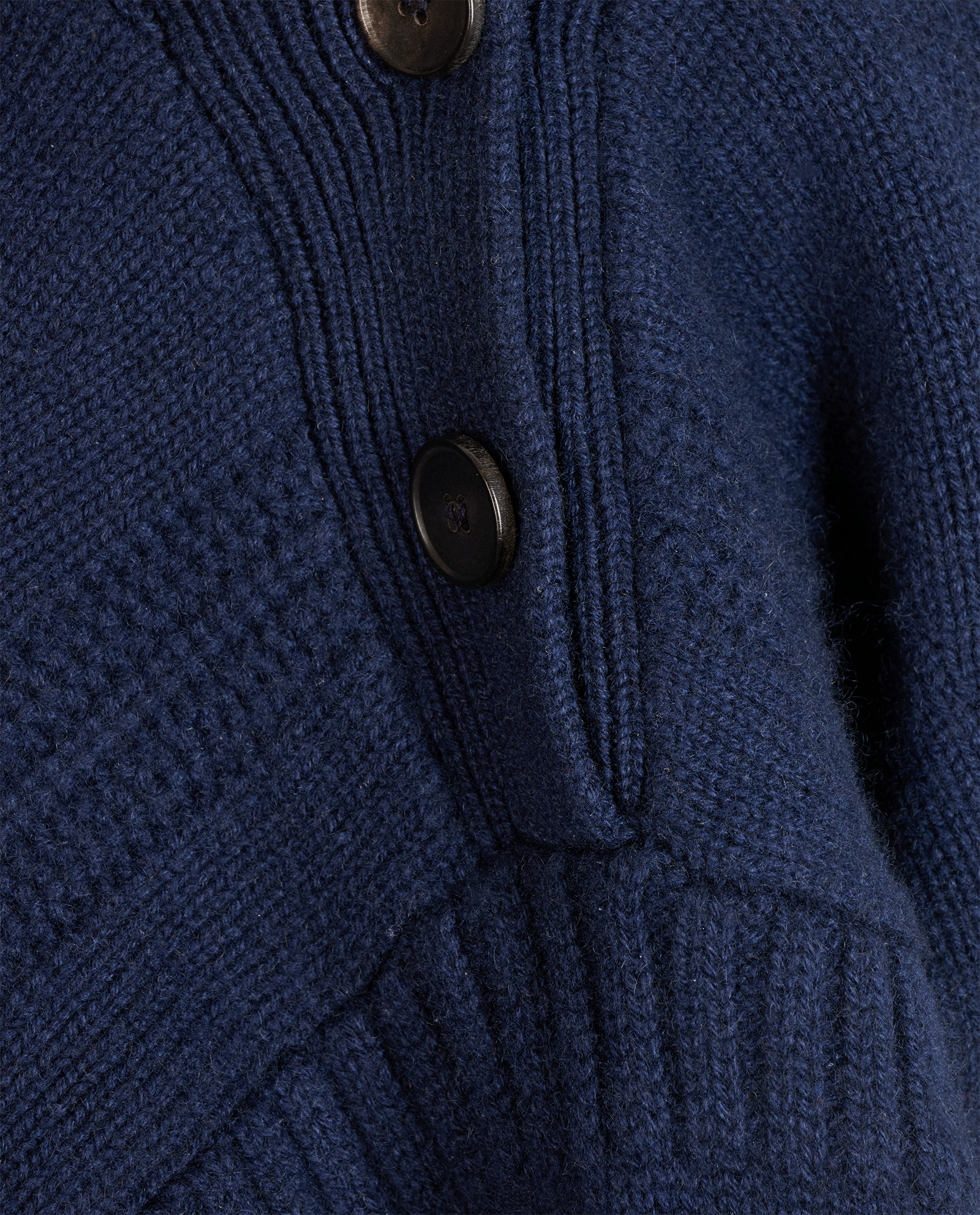 Christian Dior High Neck Jumper, &pound;220, Clothing, Blue, Cashmere, Other view