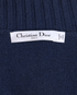 Christian Dior High Neck Jumper, &pound;220, Clothing, Blue, Cashmere, Other view