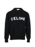 Celine Oversized Sweater, &pound;475, Clothing, Black, Wool, Front view