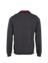 Gucci V Neck Sweater, &pound;350, Clothing, Grey, Wool, Back view