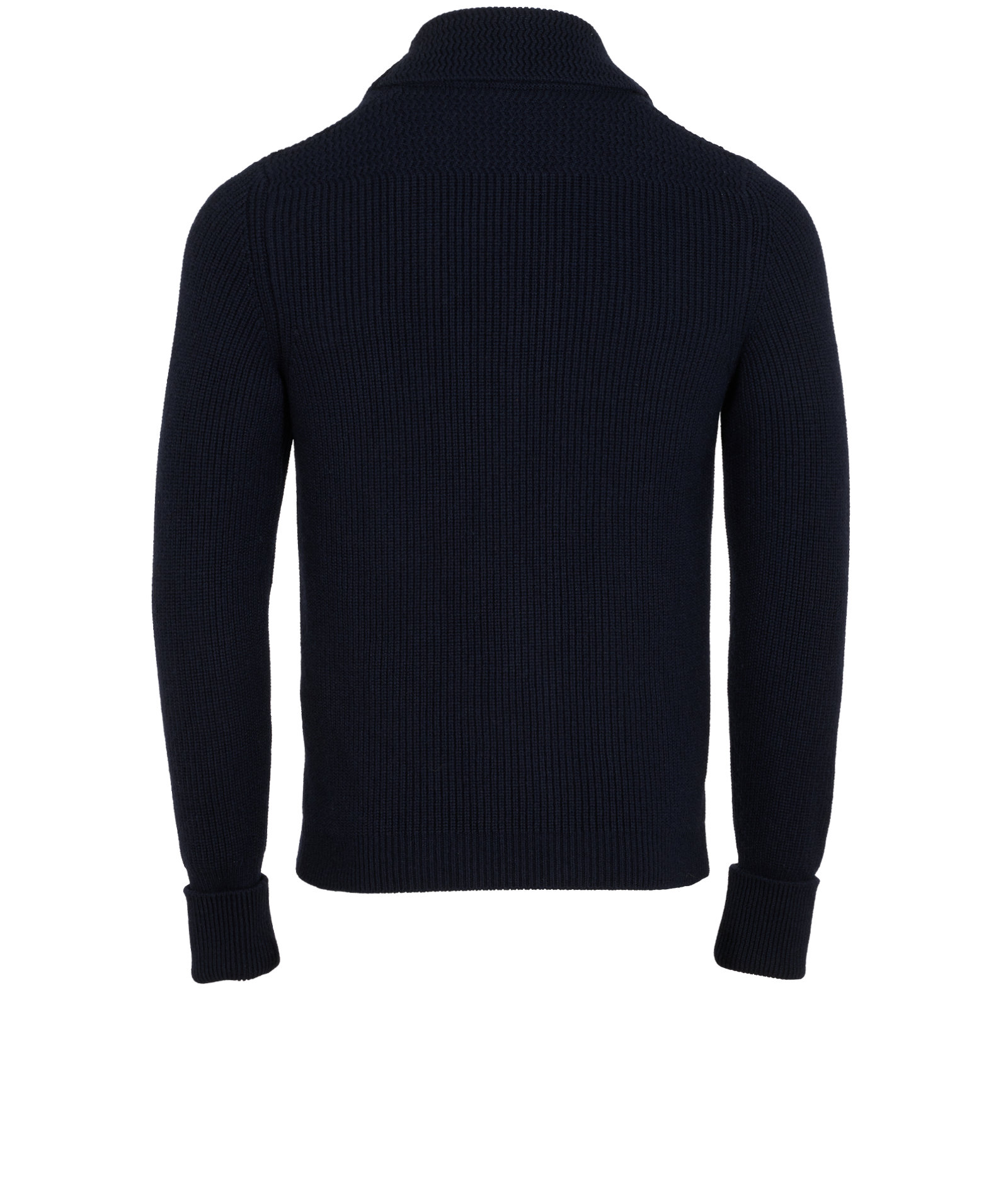 Tom Ford Button Up Mens Cardigan, &pound;320, Clothing, Navy, Cashmere, Back view