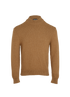 Tom Ford Mock Neck Sweater, &pound;320, Clothing, Brown, Cashmere, Front view