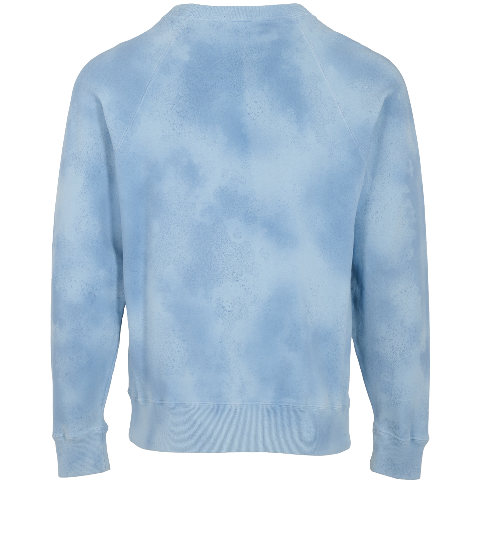 Tom Ford Crew Neck Jumper, &pound;220, Clothing, Blue, Cotton, Back view