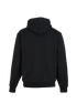 Burberry Check Label Hoodie, &pound;295, Clothing, Black, Cotton, Back view