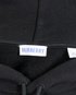 Burberry Check Label Hoodie, &pound;295, Clothing, Black, Cotton, Other view