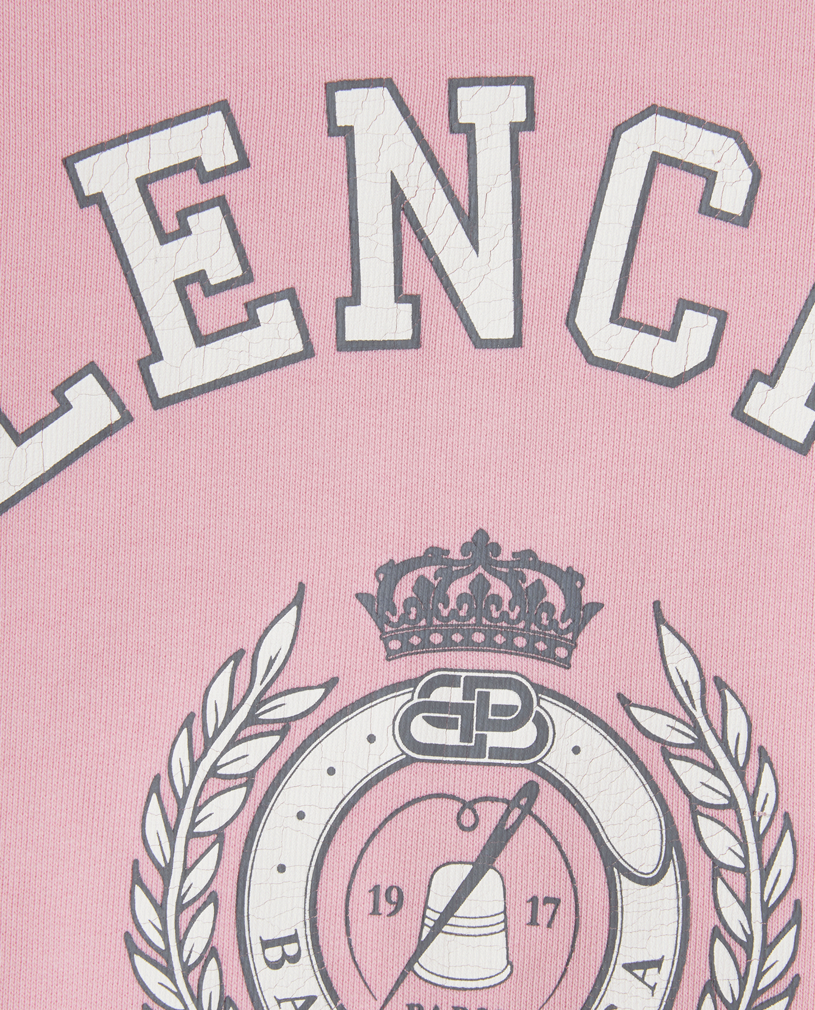 Balenciaga College 1917 Sweatshirt, &pound;250, Clothing, Pink, Cotton, Other view