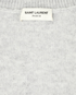 Saint Laurent V-Neck Sweater, &pound;295, Clothing, Grey, Cashmere, Other view