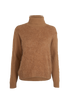 Max Mara Turtleneck Jumper, &pound;150, Clothing, Beige, Mohair, Front view