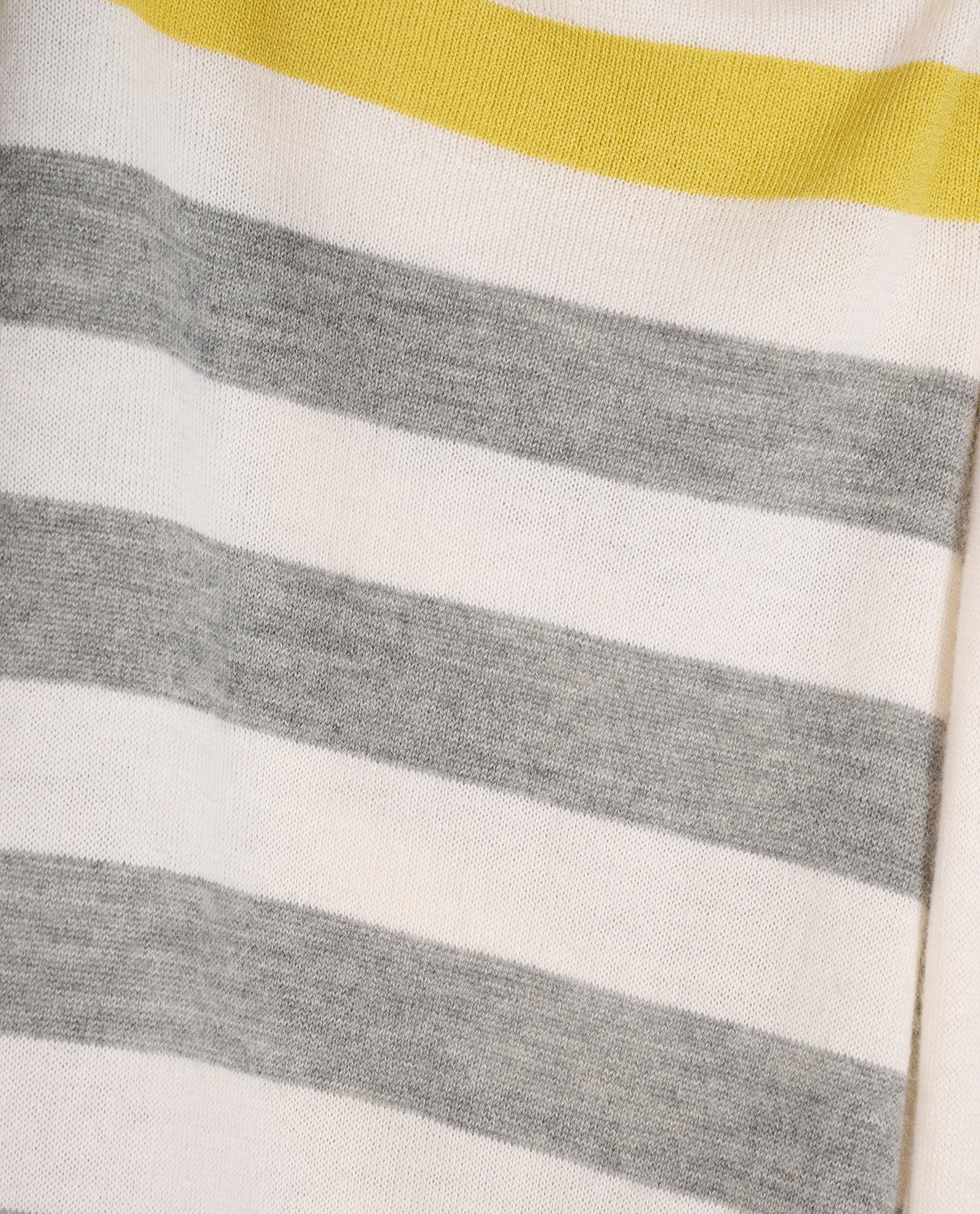 Joseph Stripped Jumper, &pound;50, Clothing, White, Cashmere, Other view