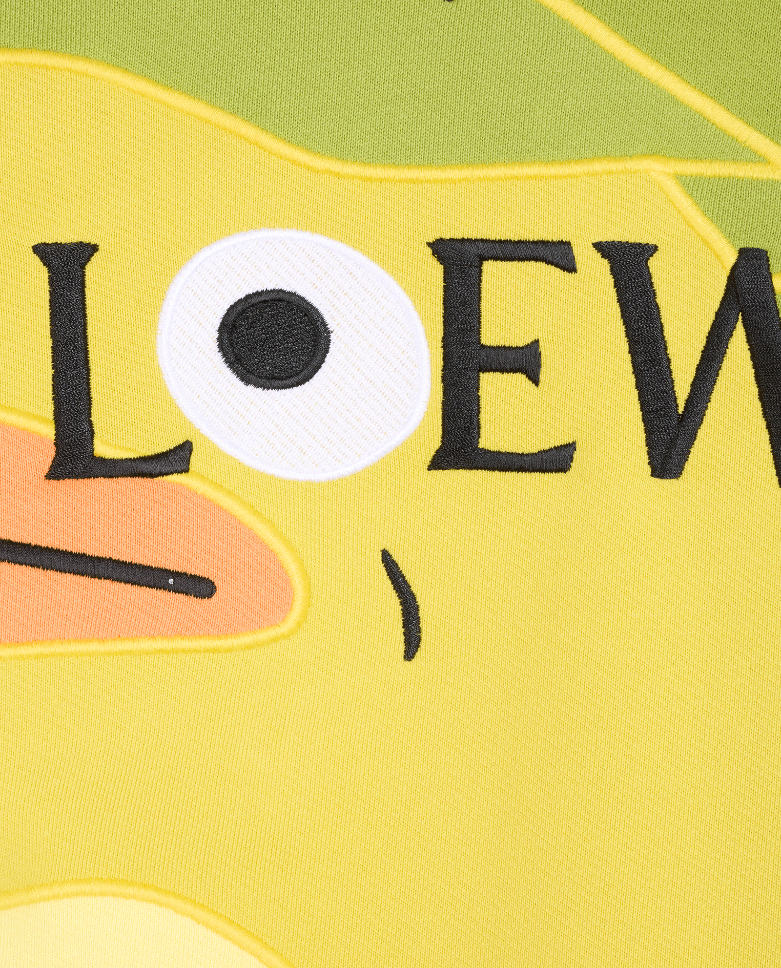 Loewe x Spirited Away Hoodie, &pound;550, Clothing, Cream/Green/Yellow, Cotton, Other view