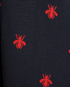 Gucci Bee Knit Jumper, &pound;160, Clothing, Navy, Wool, Other view