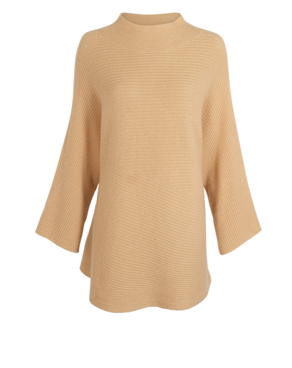 The Row Knit Cape Jumper, &pound;290, Clothing, Beige, Cashmere, Front view