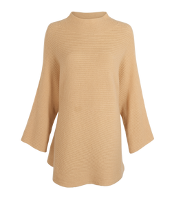 The Row Knit Cape Jumper, Cashmere, Beige, Sz XS, 3*