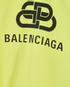 Balenciaga Logo Hoodie, &pound;250, Clothing, Yellow, Cotton, Other view