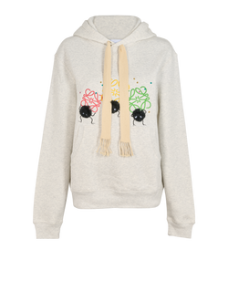 Loewe x Studio Ghibli Spirited Away Hoodie, Cotton, Grey, Sz M, 2*