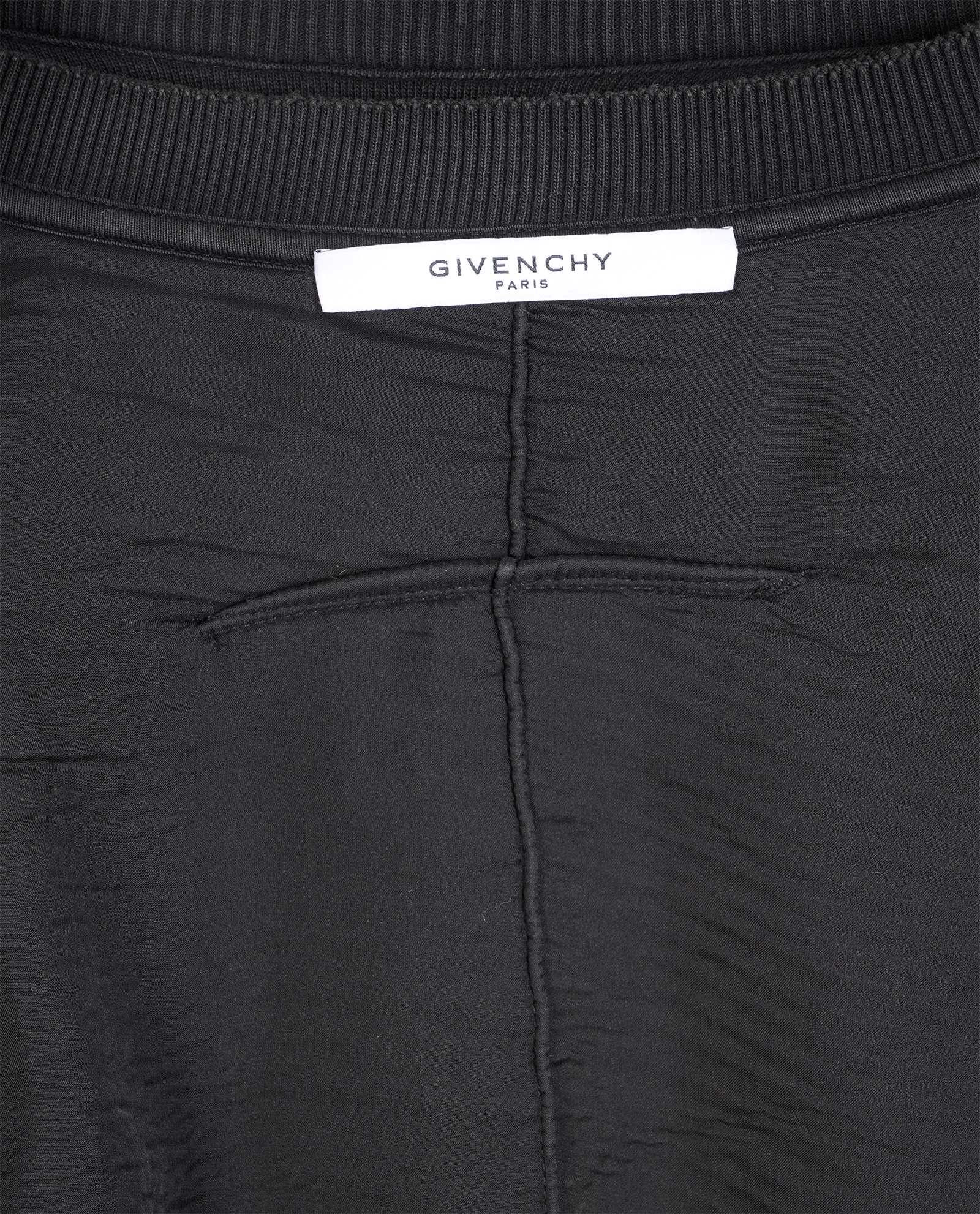 Givenchy Logo Distressed Jumper, &pound;250, Clothing, Black, Cotton, Other view