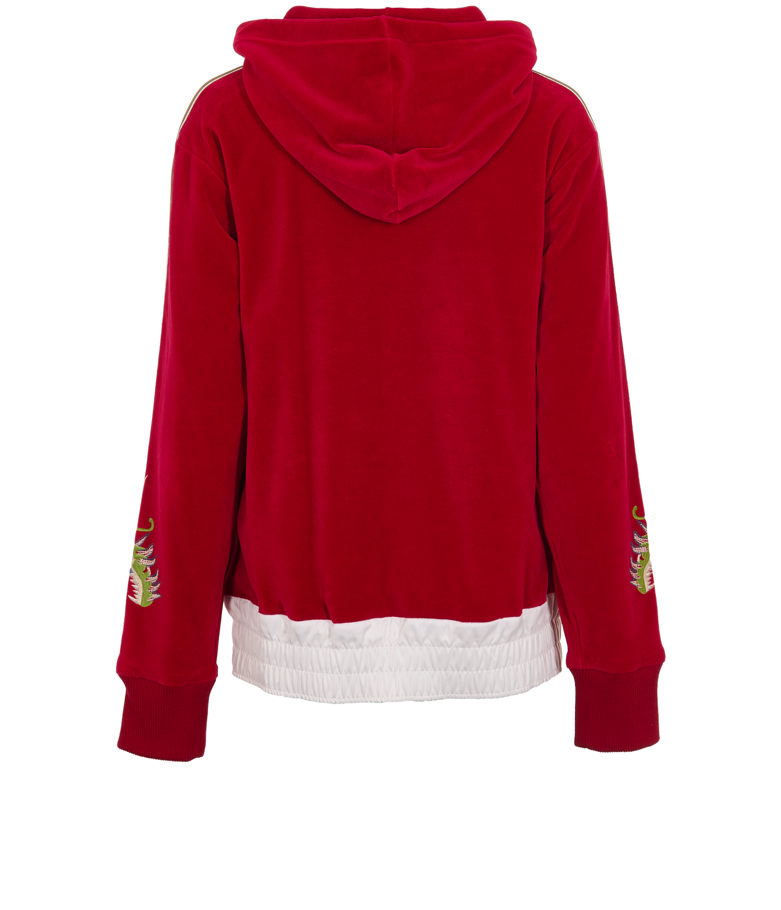 Gucci Dragon Embroidery Hoodie, &pound;375, Clothing, Pink, Cotton/Polyester, Back view