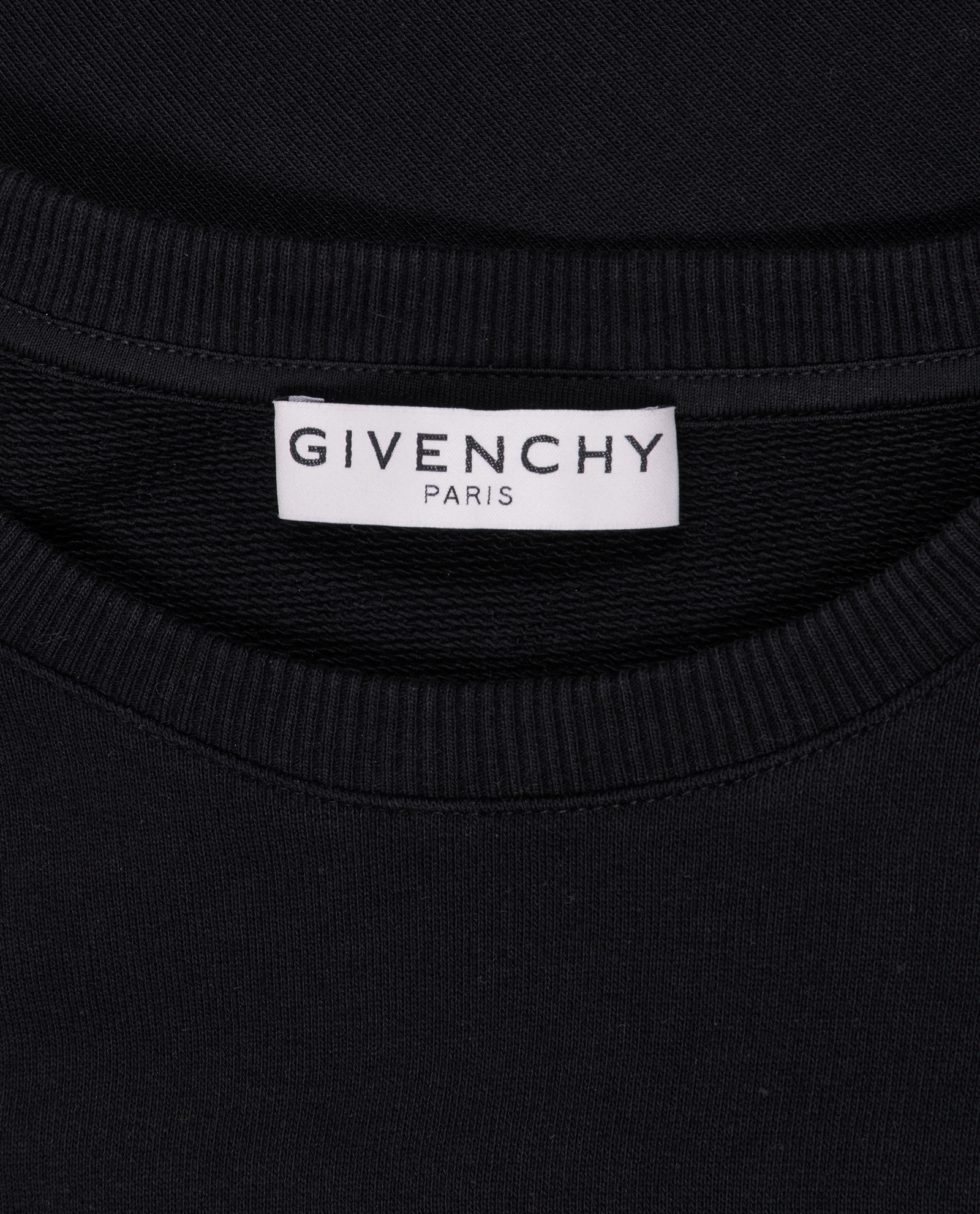 Givenchy Logo Sweatshirt, &pound;220, Clothing, Black, Cotton, Other view