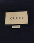 Gucci V-Neck Cardigan, &pound;250, Clothing, Navy, Wool, Other view