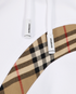 Burberry Check Hoodie, &pound;150, Clothing, White, Cotton, Other view