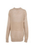 Joseph V-Neck Oversized Jumper, &pound;95, Clothing, Beige, Wool, Back view