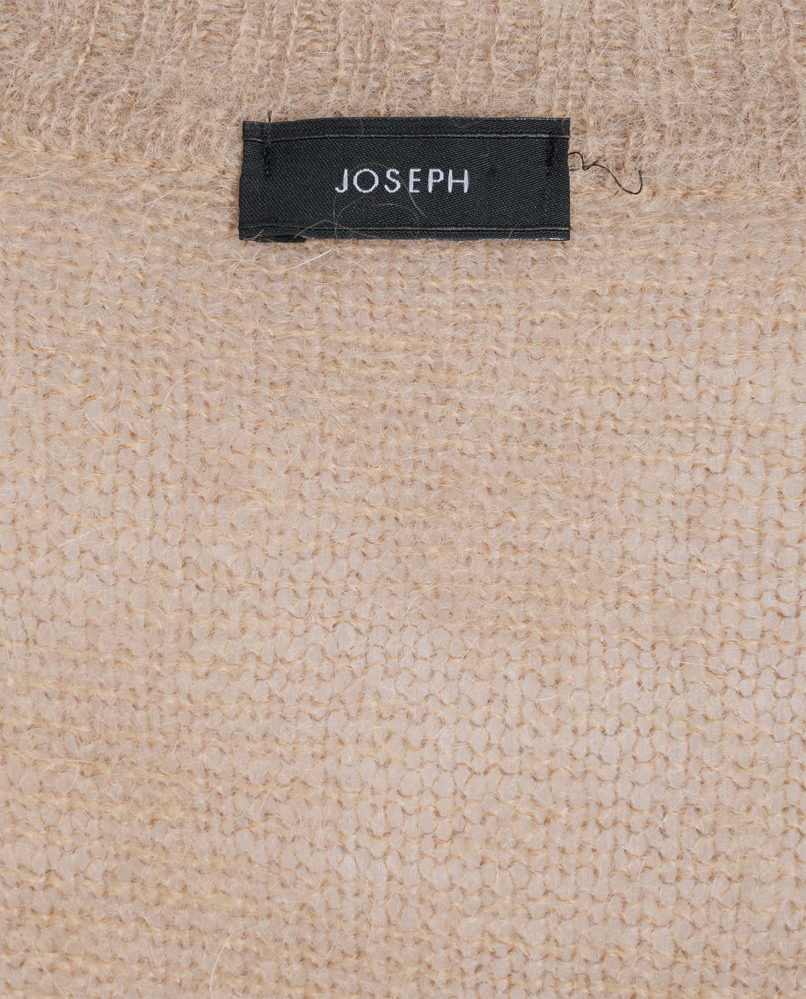 Joseph V-Neck Oversized Jumper, &pound;95, Clothing, Beige, Wool, Other view