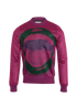 Maison Margiela Gliter Lips Jumper, &pound;175, Clothing, Pink, Polyester/Viscose, Front view