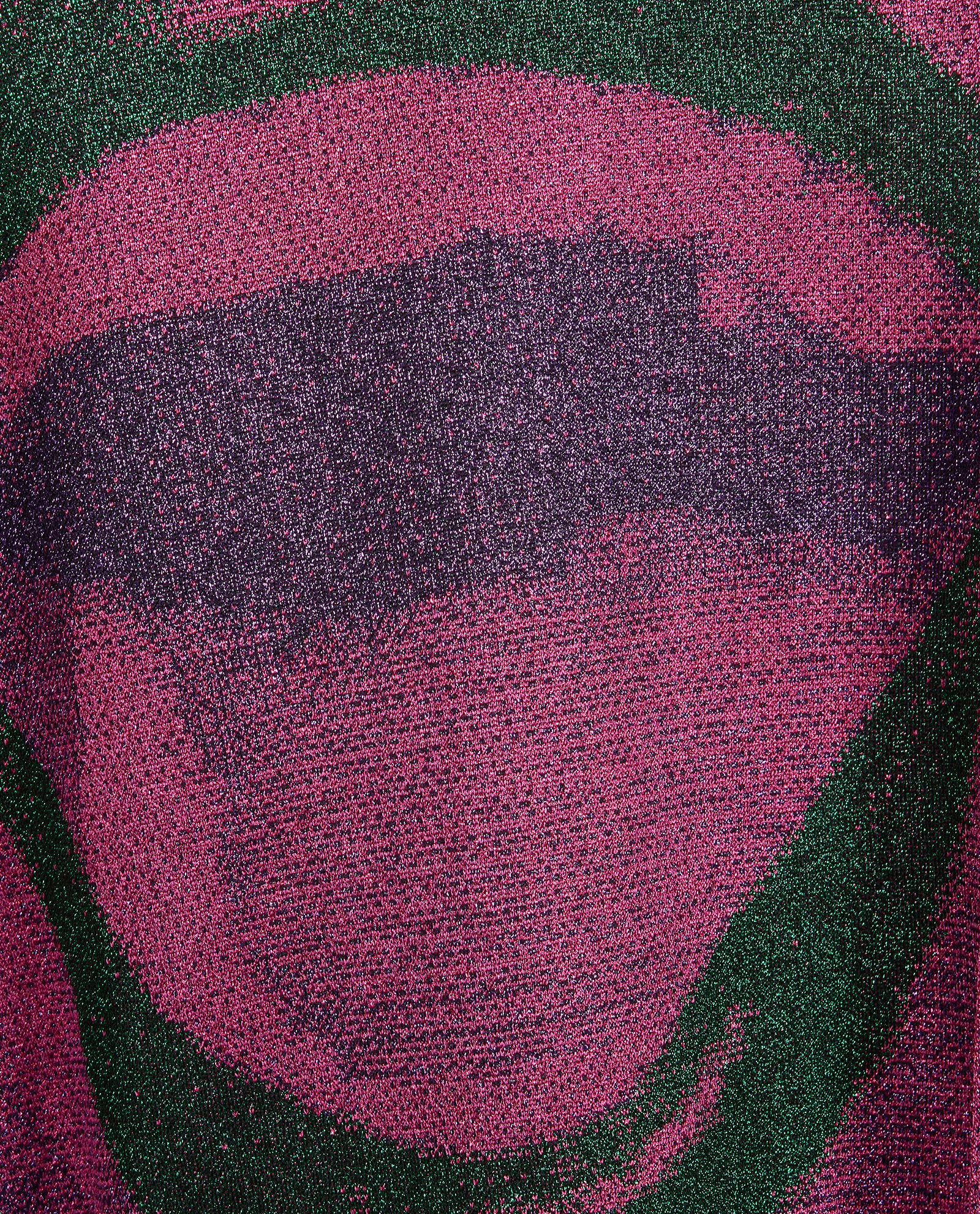 Maison Margiela Gliter Lips Jumper, &pound;175, Clothing, Pink, Polyester/Viscose, Other view