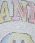Ganni Smiley Sweatshirt, &pound;95, Clothing, Grey, Cotton/Polyester, Other view