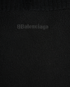 Balenciaga Logo Quarter Zip Jumper, &pound;250, Clothing, Black, Wool, Other view