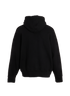 Palm Angels Broken Palm Tree Hoodie, &pound;120, Clothing, Black, Cotton, Back view