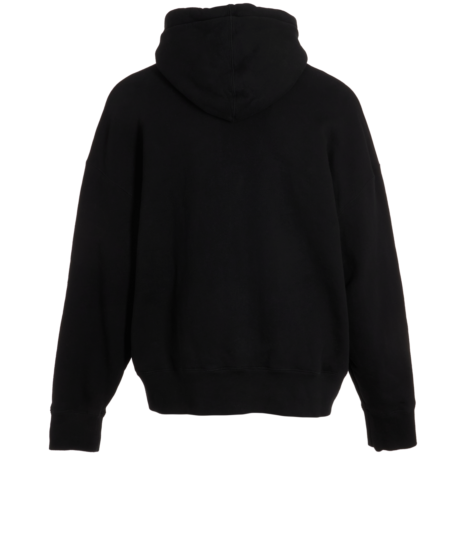 Palm Angels Broken Palm Tree Hoodie, &pound;120, Clothing, Black, Cotton, Back view