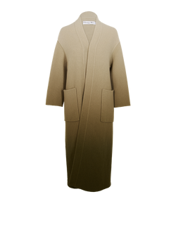 Christian Dior Ombre Maxi Cardigan, Wool, Cream/Green, UK8, 3*