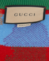 Gucci Rabbit Jumper, &pound;320, Clothing, Blue/Green/Red, Wool, Other view
