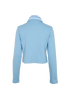 Gucci Cropped Jumper, &pound;260, Clothing, Blue, Cotton, Back view
