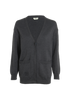 Fendi FF Cardigan, &pound;290, Clothing, Grey, Wool, Front view