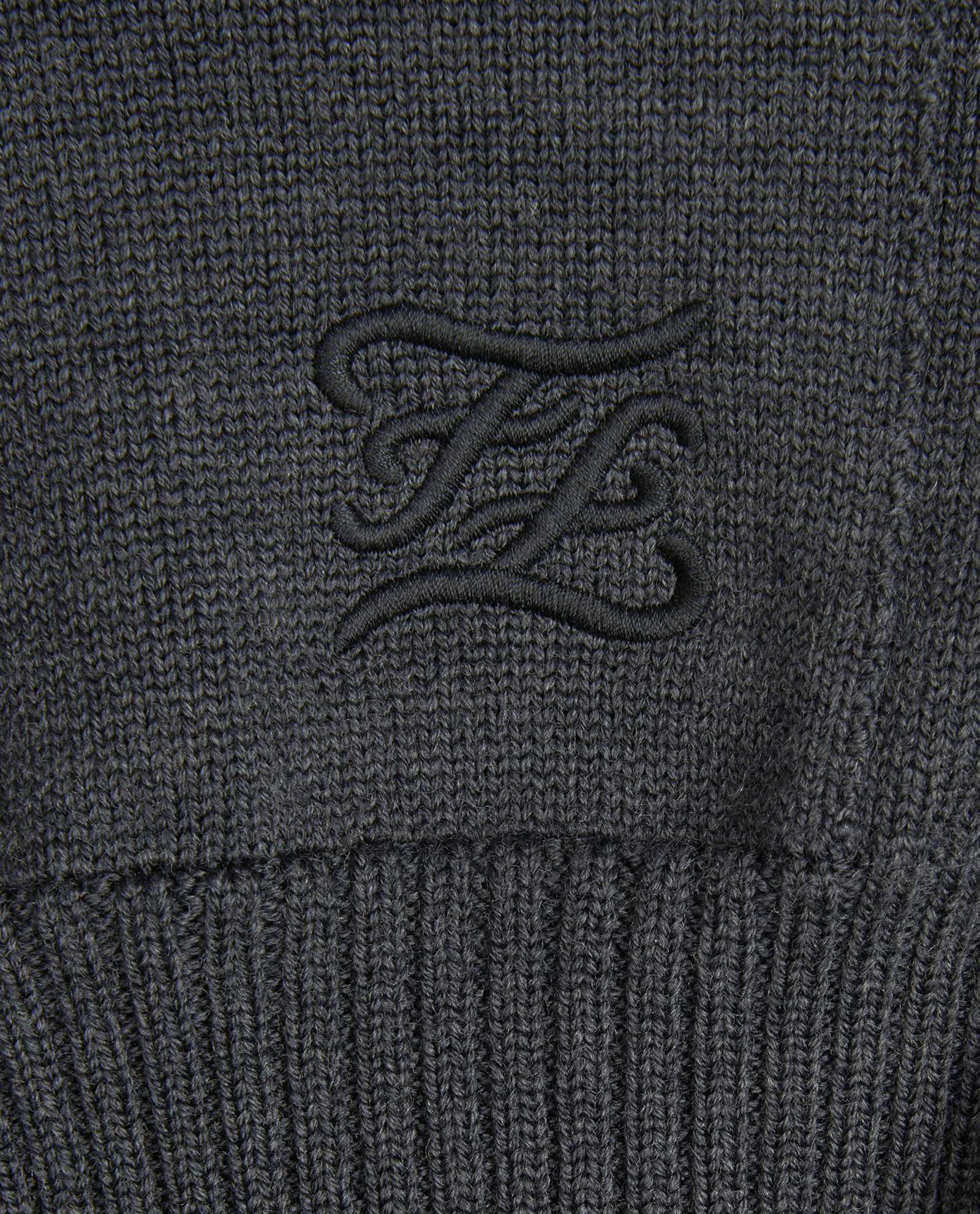 Fendi FF Cardigan, &pound;290, Clothing, Grey, Wool, Other view