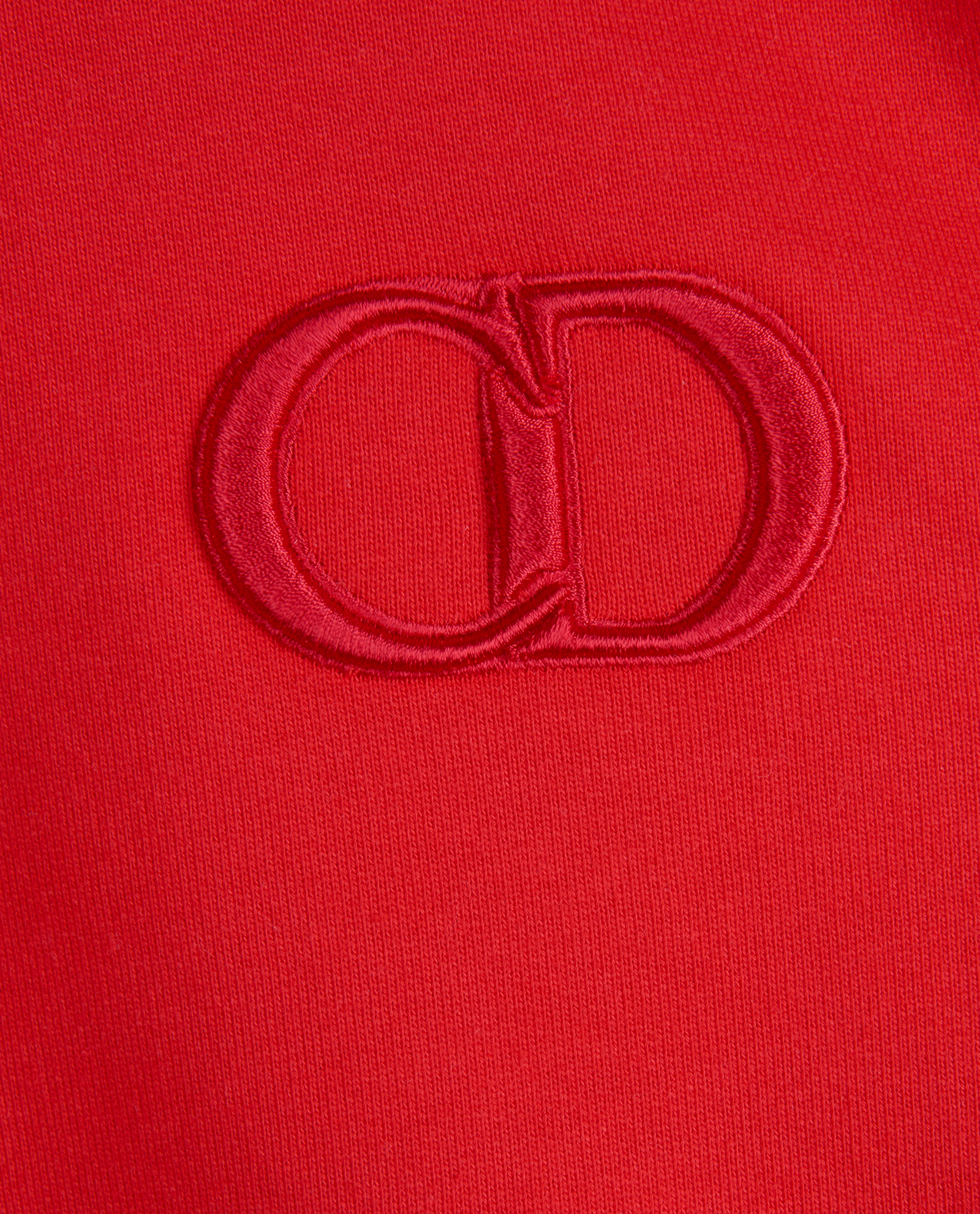 Christian Dior CD Icon Hoodie, &pound;450, Clothing, Red, Cotton, Other view