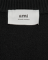 Ami Paris Oversized Knit Jumper, &pound;190, Clothing, Black, Wool, Other view