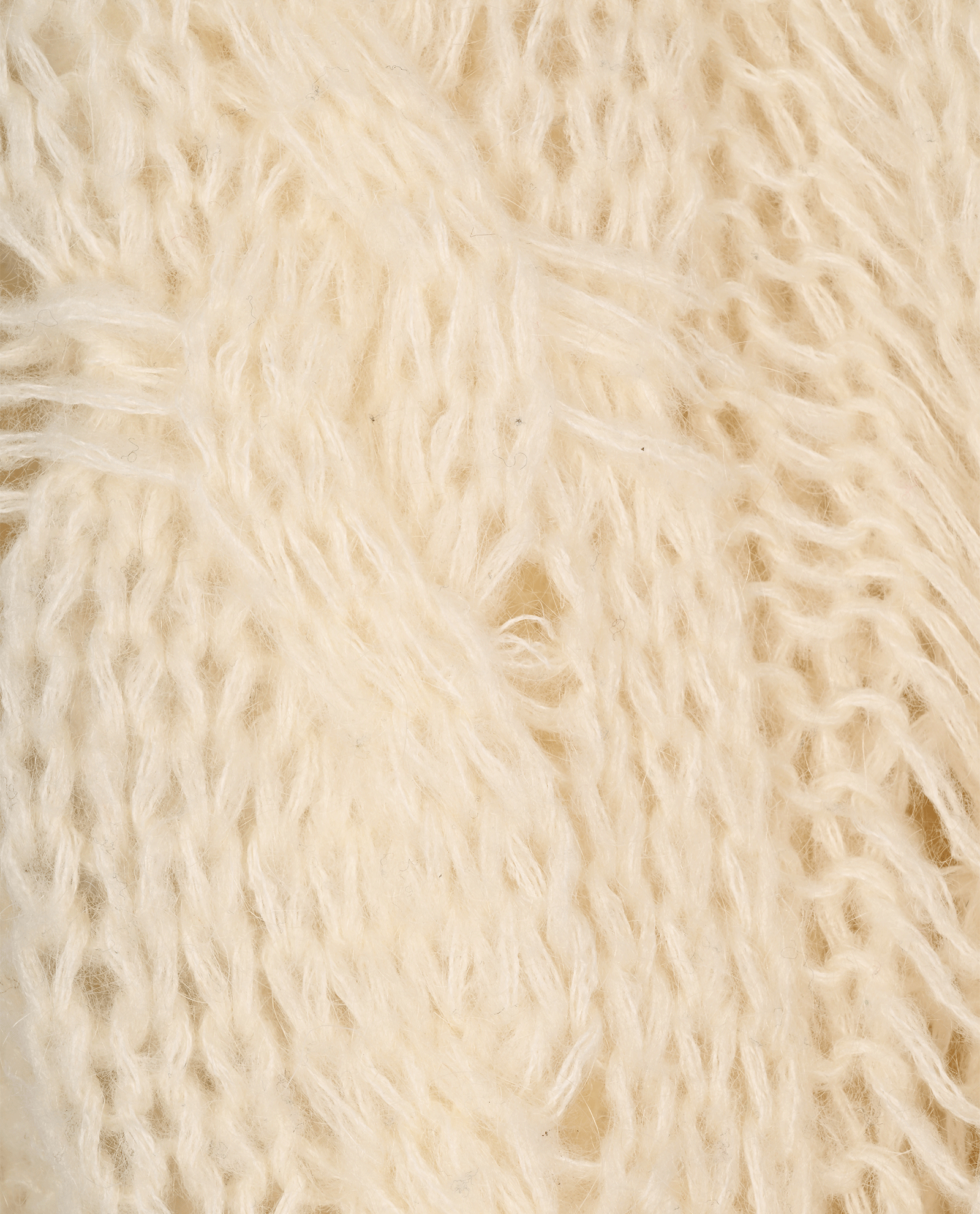 Acne Studio Cable Knit Sweater, &pound;120, Clothing, Cream, Acrylic Plastic/Nylon, Other view