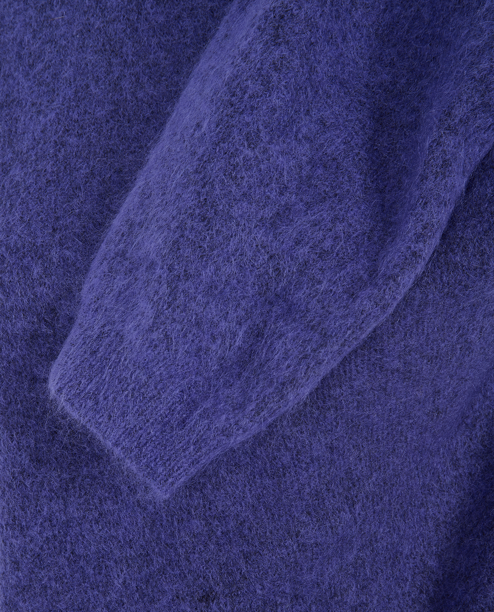 Acne Studios Crewneck Jumper, &pound;120, Clothing, Purple, Mohair/Wool, Other view