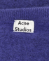 Acne Studios Crewneck Jumper, &pound;120, Clothing, Purple, Mohair/Wool, Other view