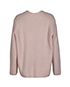 Acne Pink Ribbed Sweater, back view