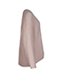 Acne Pink Ribbed Sweater, side view