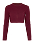 Alaia Cropped Cardigan, front view